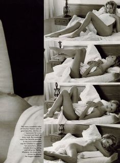 Полностью голая Шарлиз Терон в журнале Playboy фото #7