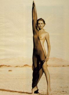 Полностью голая Шарлиз Терон в журнале Playboy фото #23