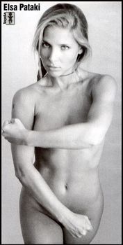 Полностью голая Эльза Патаки в журнале Playboy фото #9