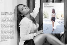 Соблазнительная Кристина Милиан в журнале Bello фото #2