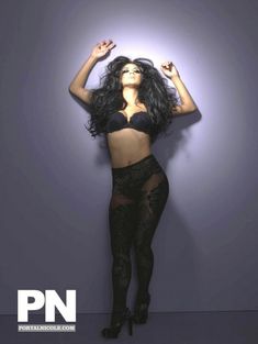 Николь Шерзингер в белье для журнала Giant фото #13