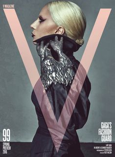 Голая грудь Леди Гаги в журнале V фото #1