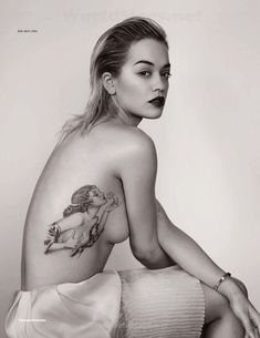 Эротичная Рита Ора в журнале Elle фото #2