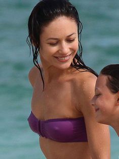 Торчащие соки Ольги Куриленко в Майами