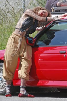 Сексуальная Рита Ора без лифчика на съемках клипа фото #13