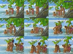 Эротические фото Жанны Фриске из шоу «Последний герой 4 - Конец игры» фото #2