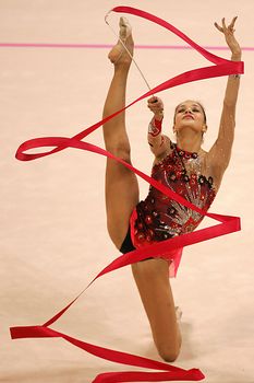 Красотка Ирина Чащина демонстрирует супер растяжку на чемпионатах фото #12