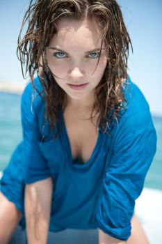 Мокрая и сексуальная Наталья Земцова фото #1