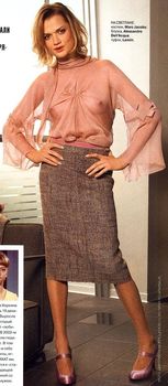 Светлана Хоркина засветила грудь в журнале GALA фото #1