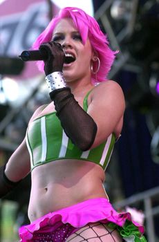 Розовые трусики Пинк на концерте Wango Tango фото #2