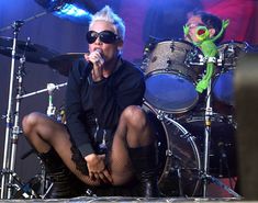 Пинк засветила трусики на концерте фото #1