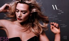 Глубокое декольте Кэйт Уинслет в Harper’s Bazaar фото #5