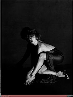 Милла Йовович разделась для  Peter Lindbergh: Stories фото #4