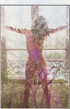 Милла Йовович обнажилась для журнала Purple фото #10