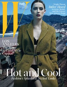 Эмбер Хёрд в эротическом белье для журнала W фото #1