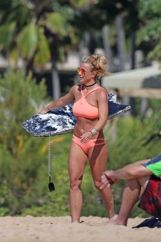 Шикарное тело Бритни Спирс в бикини на Гавайях фото #13