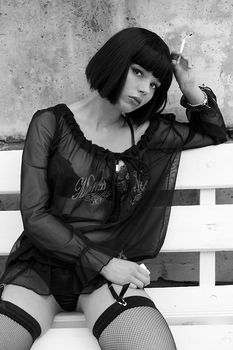 Пикантный образ Карины Зверевой в сексуальном белье фото #5