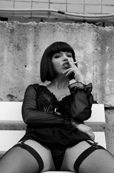 Пикантный образ Карины Зверевой в сексуальном белье фото #6