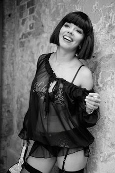 Пикантный образ Карины Зверевой в сексуальном белье фото #7