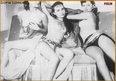 Возбуждающая грудь Софи Лорен в фильме Quo Vadis фото #6