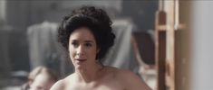 Красивая Ольга Сутулова оголила грудь в сериале «Троцкий» фото #33