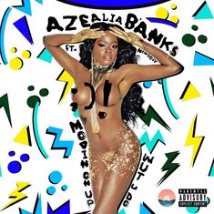 Полностью голая Азилия Бэнкс для своего нового сингла Escapades фото #1