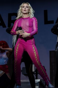 Зара Ларссон засветила сосок на фестивале Bravalla в Швеции фото #8