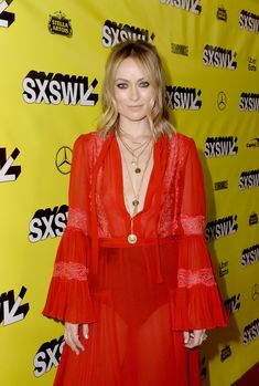 Оливия Уайлд засветила соски на South by Southwest фото #2