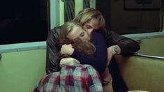 Голая грудь Брижит Фоссе в фильме «Вальсирующие» фото #14