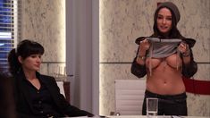 Красотка Эддисон Тимлин оголила грудь и попу в сериале «Блудливая Калифорния» фото #37