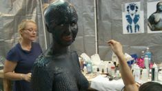 Грим на теле Дженнифер Лоуренс в фильме «Люди Икс: Первый класс» фото #5