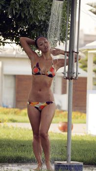 Шикарное тело Майлин Класс в купальнике фото #16