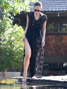 Сочный бюст Майлин Класс в бассейне Тайланда фото #38