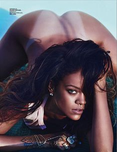 Голая Рианна для журнала Lui фото #6