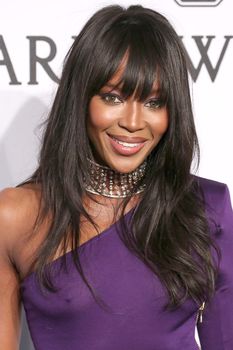 Секси Наоми Кэмпбелл без лифчика на amFAR Gala фото #1