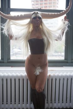 Обнаженная Леди Гаги на съемках для журнала V Magazine фото #22