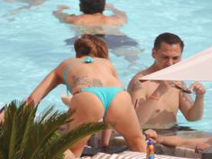 Секси Леди Гага в бикини на вечеринке в Бразилии фото #8