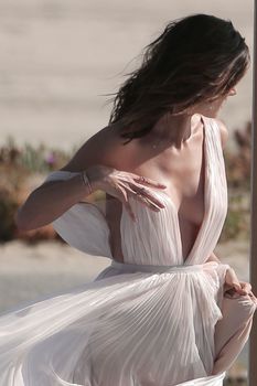 Голый засвет Алессандры Амбросио на съемках в Малибу фото #10