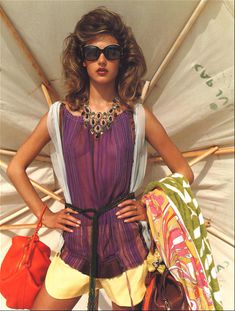 Алессандра Амбросио в прозрачной блузке для журнала Marie Claire фото #1