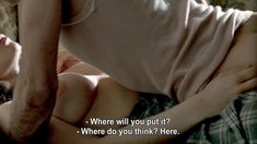 Голая Грета Скарано в фильме «Криминальный роман» фото #2