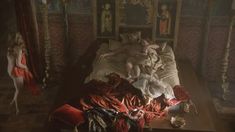 Голая грудь Джемаймы Уэст в сериале «Борджиа» фото #6