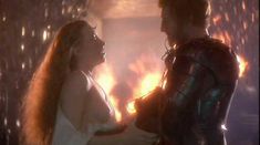 Голая Кэтрин Бурмен в фильме «Экскалибур» фото #1