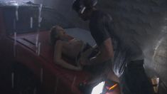 Абсолютно голая Никки Эйкокс в фильме «Темный мир» фото #5