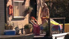 Голая Ноэль Эванс в фильме «Рыба Франкенштейна» фото #3