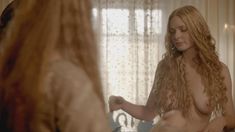 Голая Ребекка Фергюсон в сериале «Белая королева» фото #3