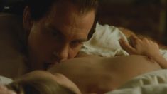 Голая Ума Турман в фильме «Опасные связи»