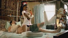 Голая Шанола Хэмптон в сериале «Бесстыдники» фото #51