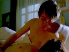 Голая Эмилия Фокс в фильме «Три слепые мыши» фото #14