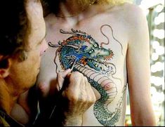 Голая Энн Андерсен в фильме «Тату» фото #4