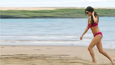 Горячая Селена Гомес в купальнике на пляже в Гавайях фото #36